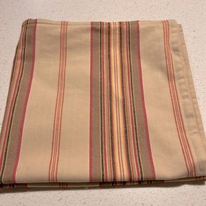Pottery Barn Striped Euro Pillow Cover